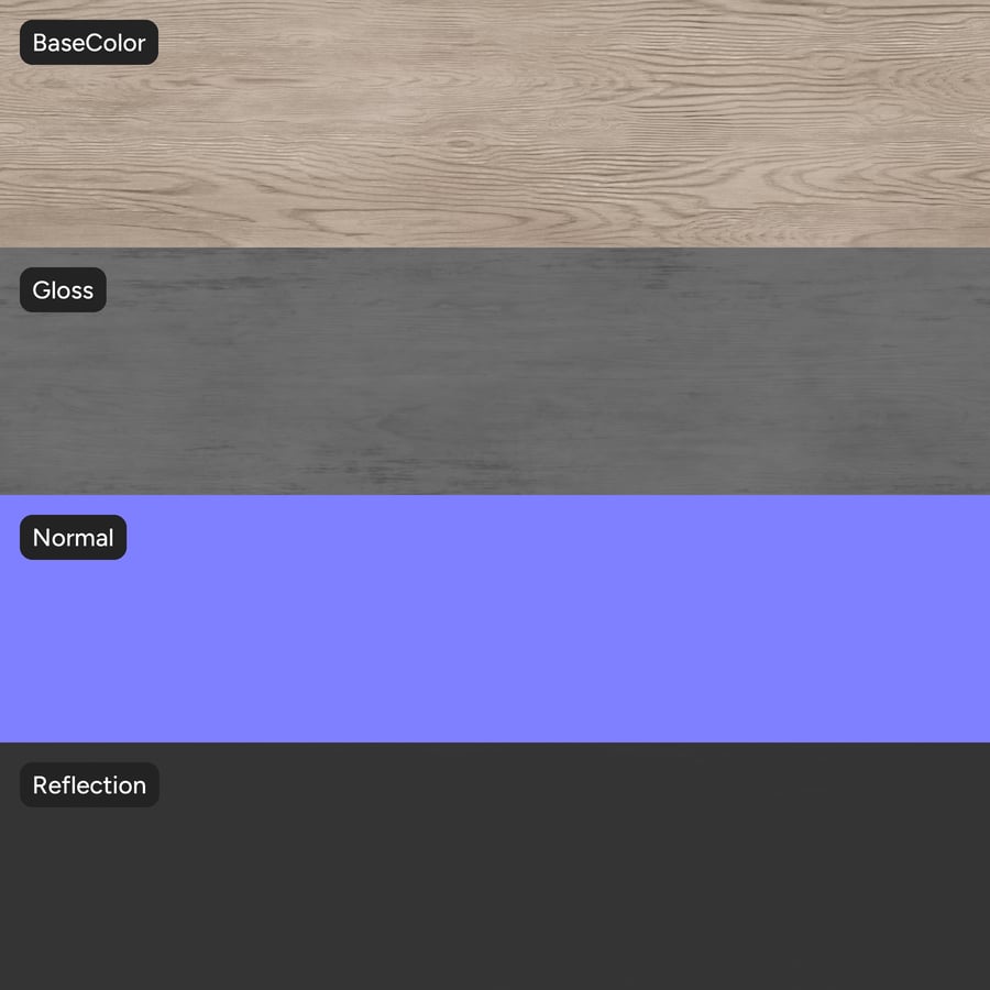 Random Match Circeo Wood Veneer Texture, Natural