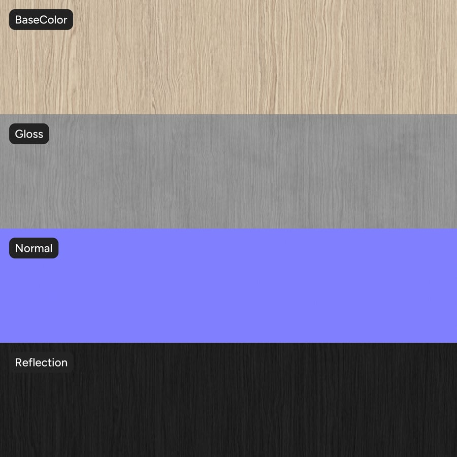 Okleina drewnopodobna Slip Match Oak, tekstura neutralna