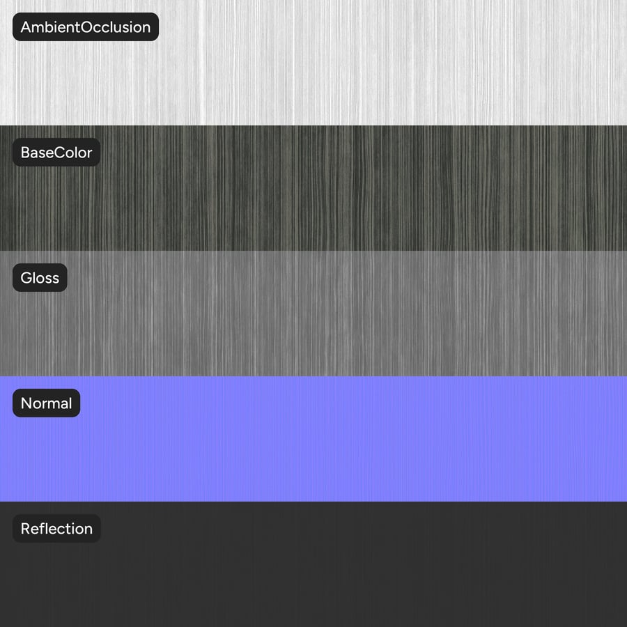 Slip Match Oak Wood Veneer Texture, Mossy Green