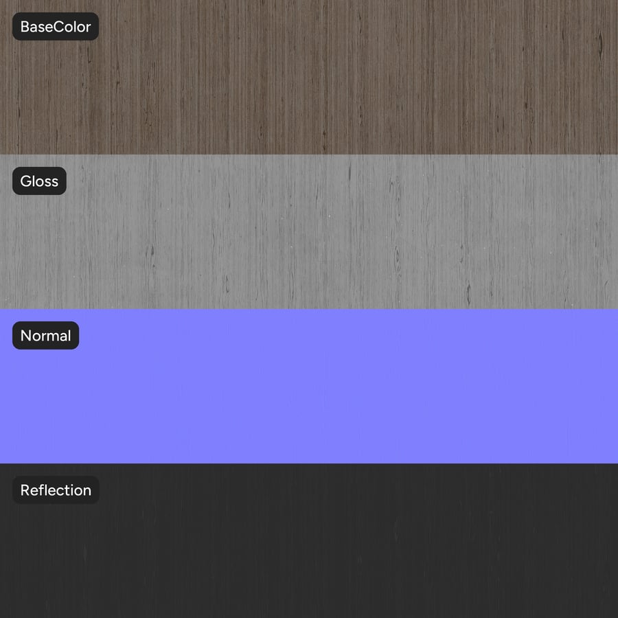 Slip Match Sarphina Wood Veneer Texture