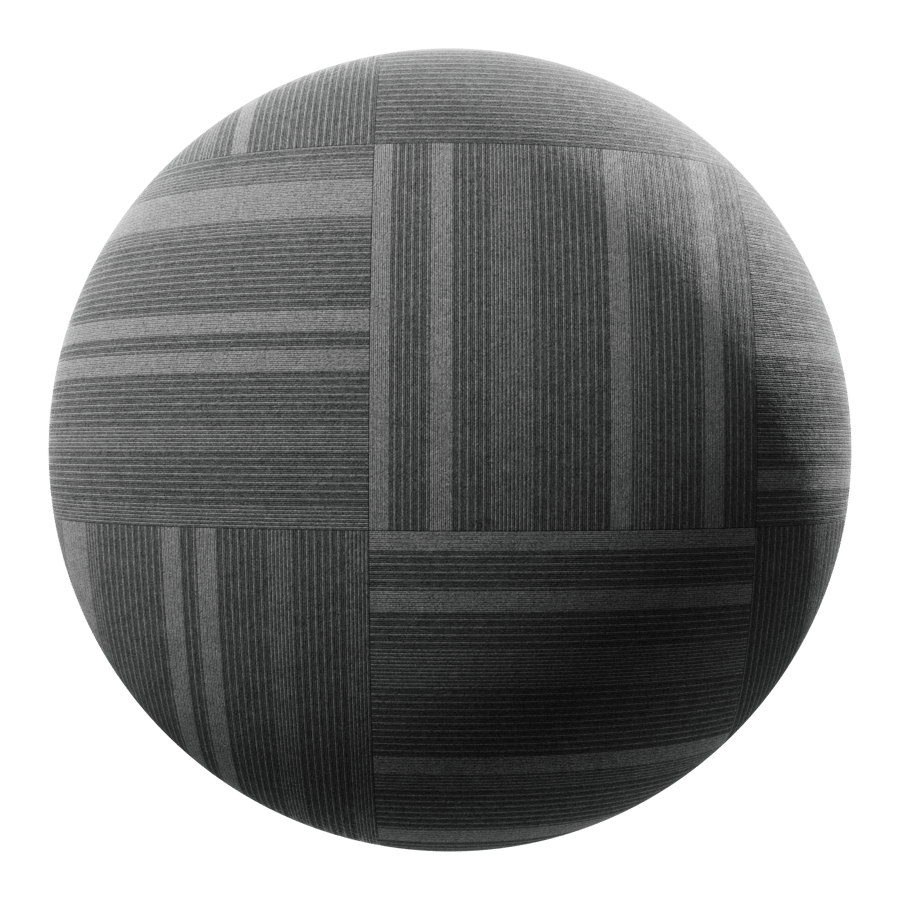 Varied Pinstripe Tiled Commercial Carpet Flooring Texture, Gray