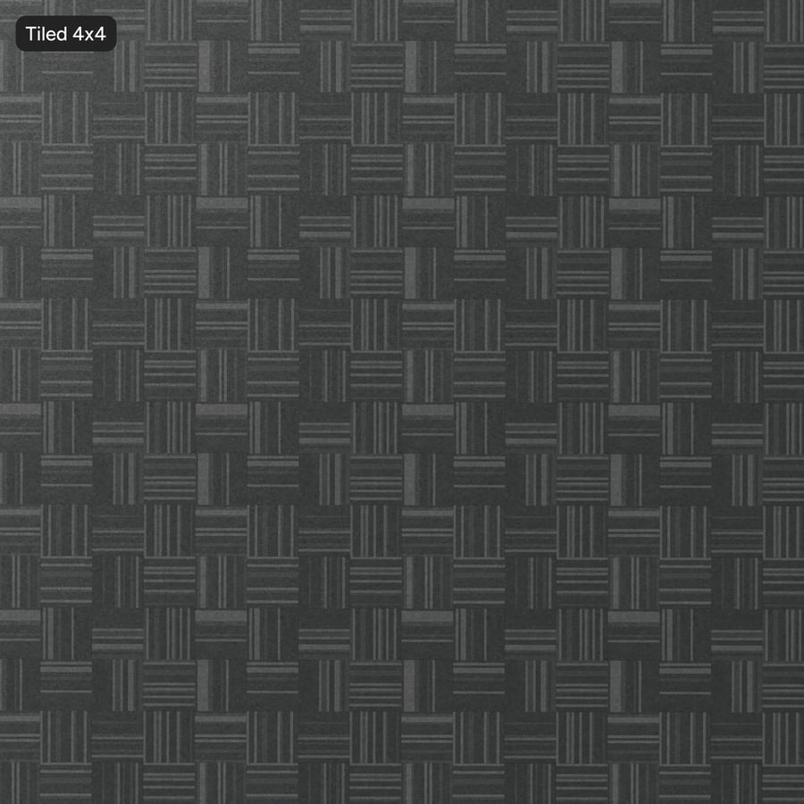 Varied Pinstripe Tiled Commercial Carpet Flooring Texture, Gray