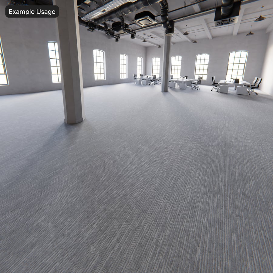 Lines Cut & Loop Pile Carpet Flooring Texture, Gray