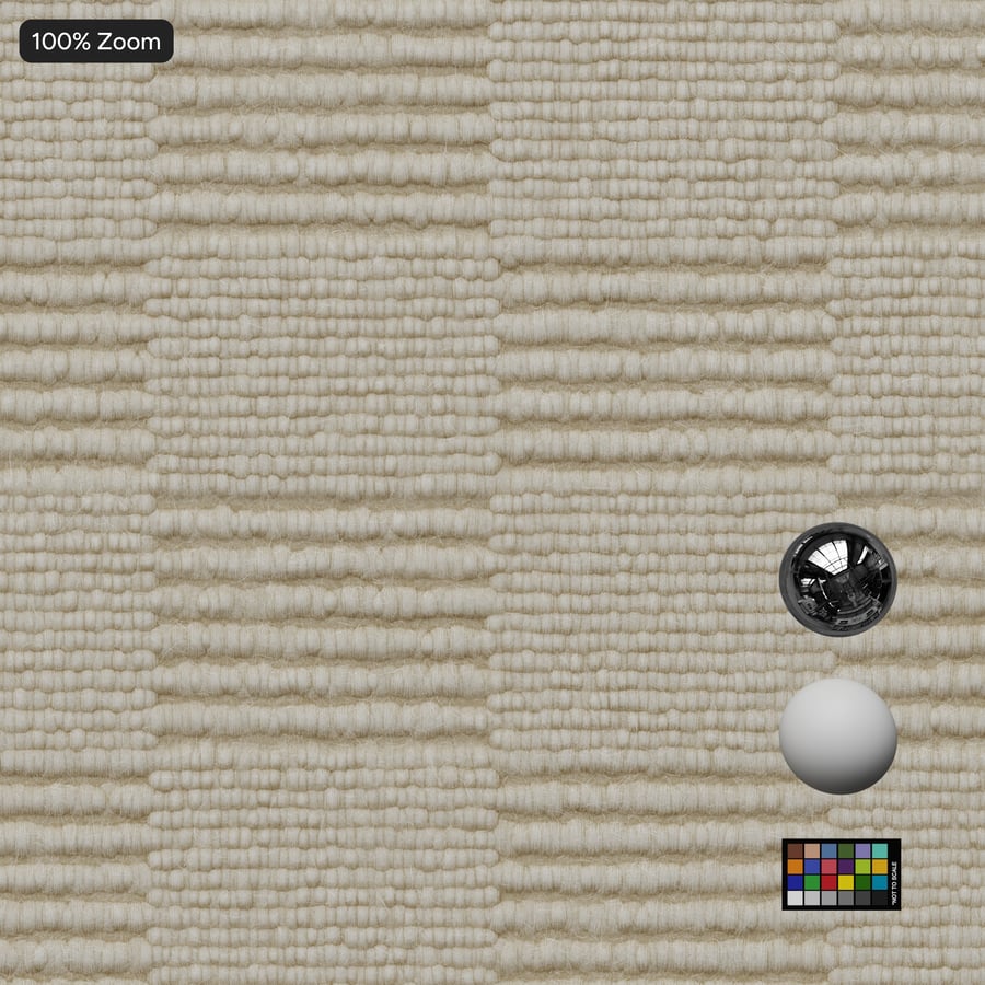 Checkerboard Loop Pile Carpet Flooring Texture, Tan