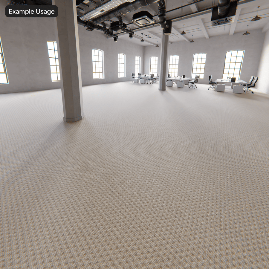 Grid Loop Pile Carpet Flooring Texture, Tan