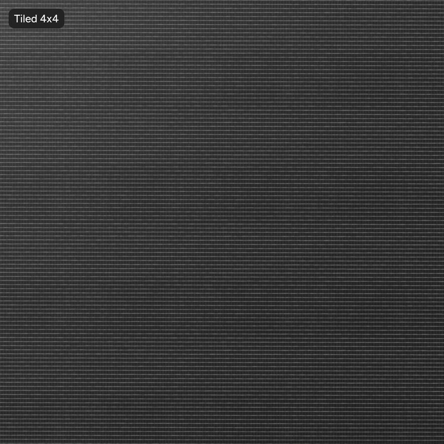 Grid Designer Plush Pile Carpet Flooring Texture, nero