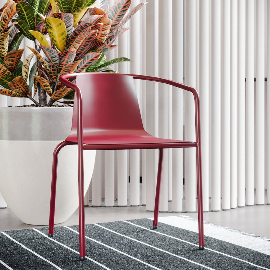 Replik iSiMAR Cafe Sessel Modell, Rot