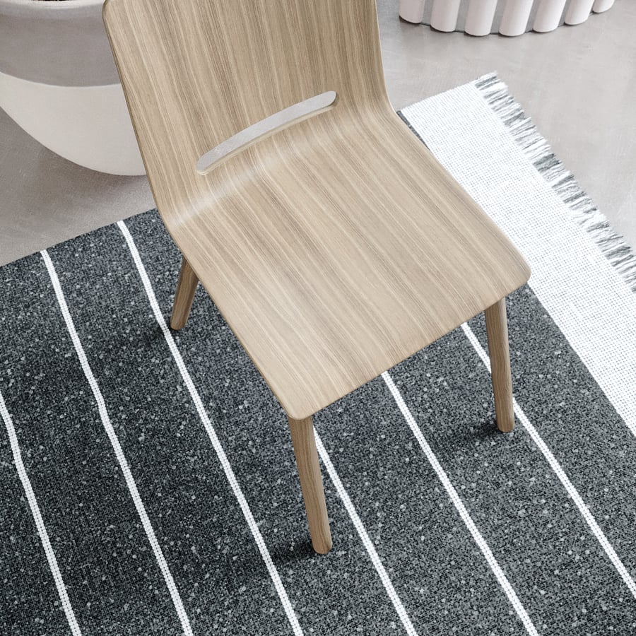 Timber Replica Hussl Forum 2 Chair Model