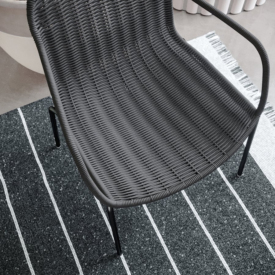 Replica Expormim Weave Stoel Model, Zwart