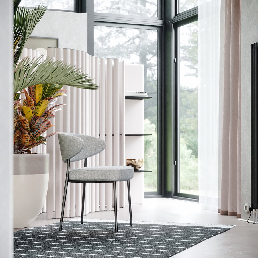 Replica Minotti Expect szék modell, szürke