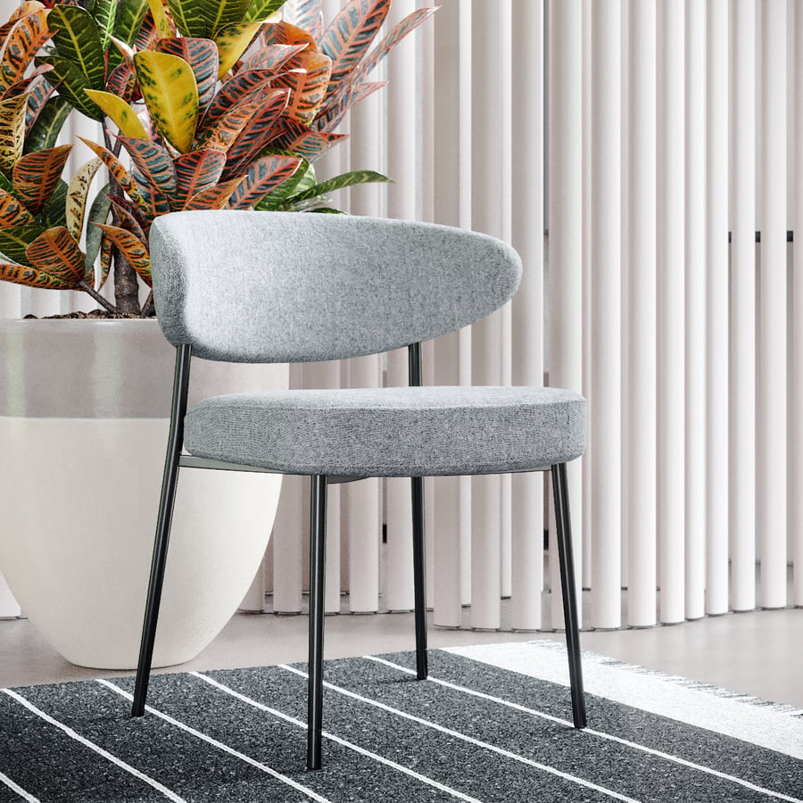 Replica Minotti Expect szék modell, szürke