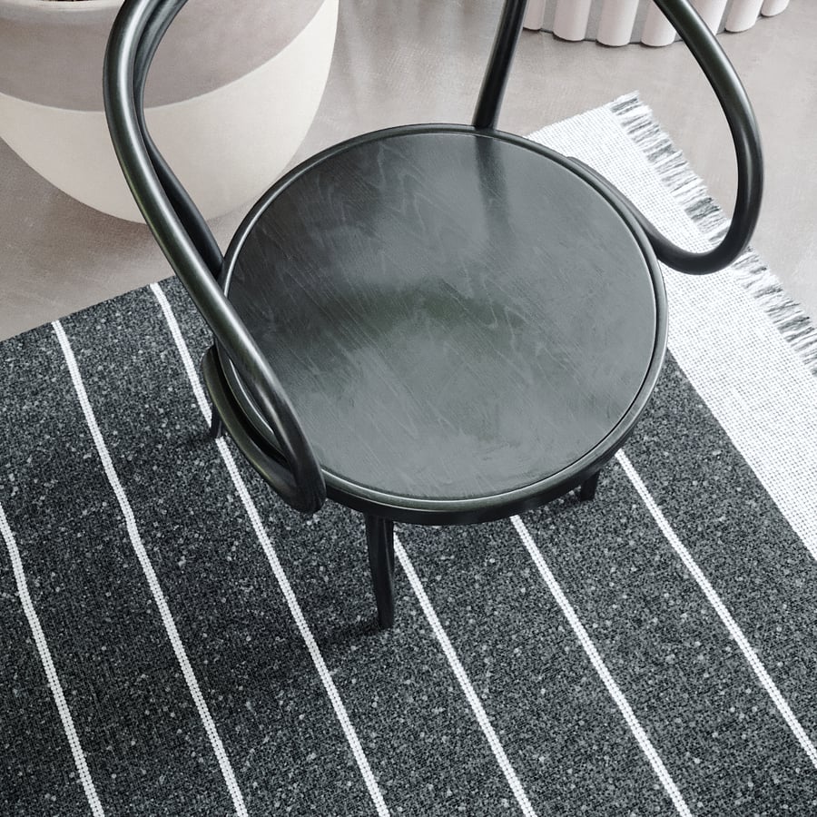 Replika krzesła Thonet 209, czarny