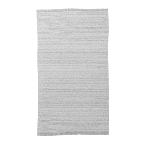 Alfombra de diseño forrada Modelo, Gris