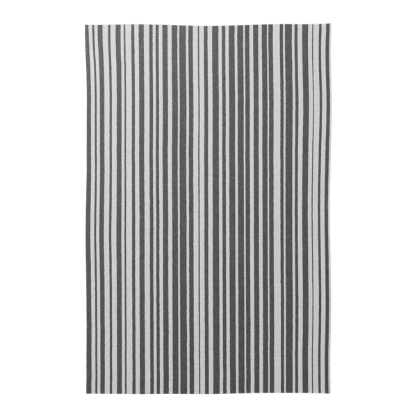 Zebra Striped Designer Rug Model, Gray