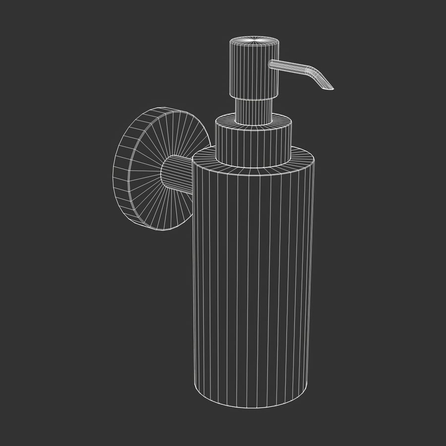 Zeepdispenser Chroom Wandmontage Badkamer Model