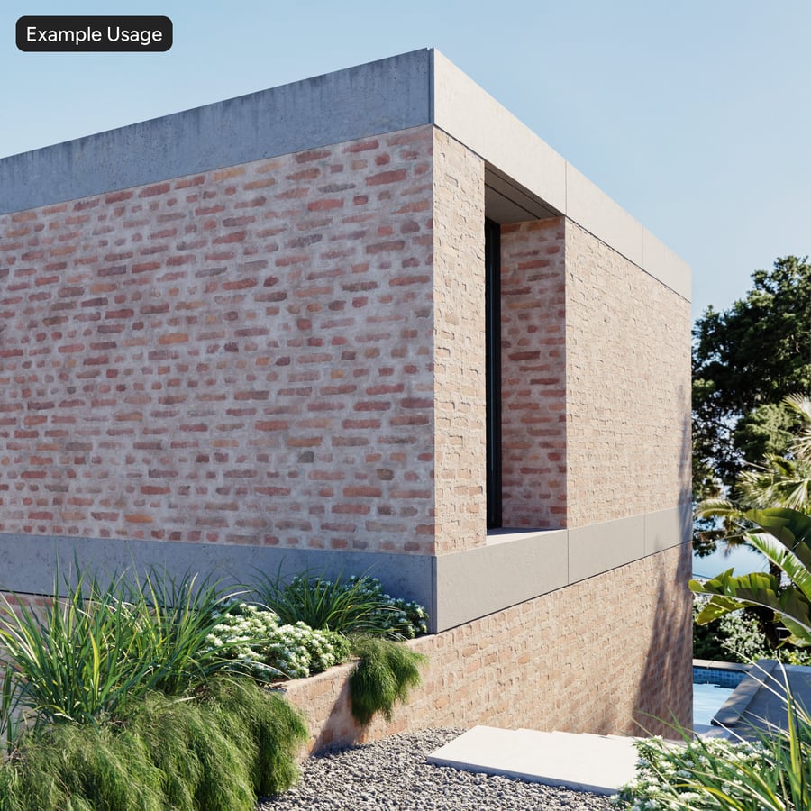 Reclaimed Garden Wall Bond Brick Wall Texture
