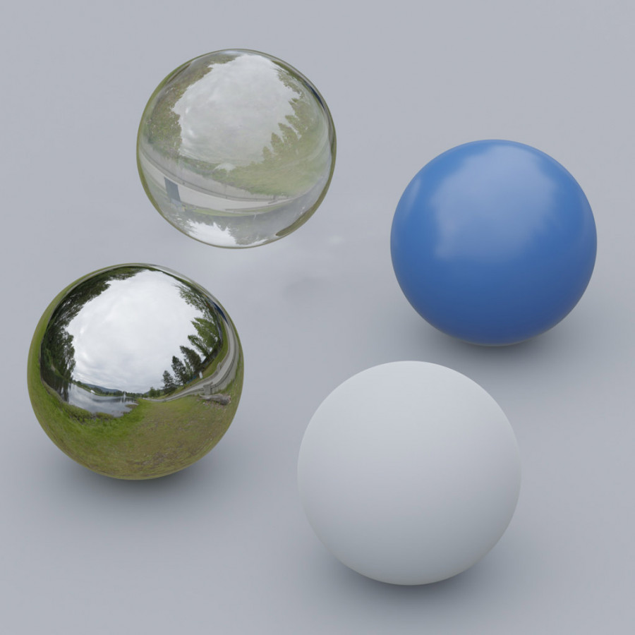 Hồ Lafarge – Bầu trời u ám – Cảnh ngoài trời – HDRI