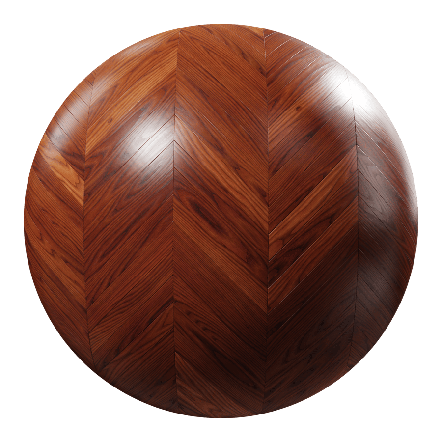 Chevron Ash Wood Board Texture, Deep Ginger