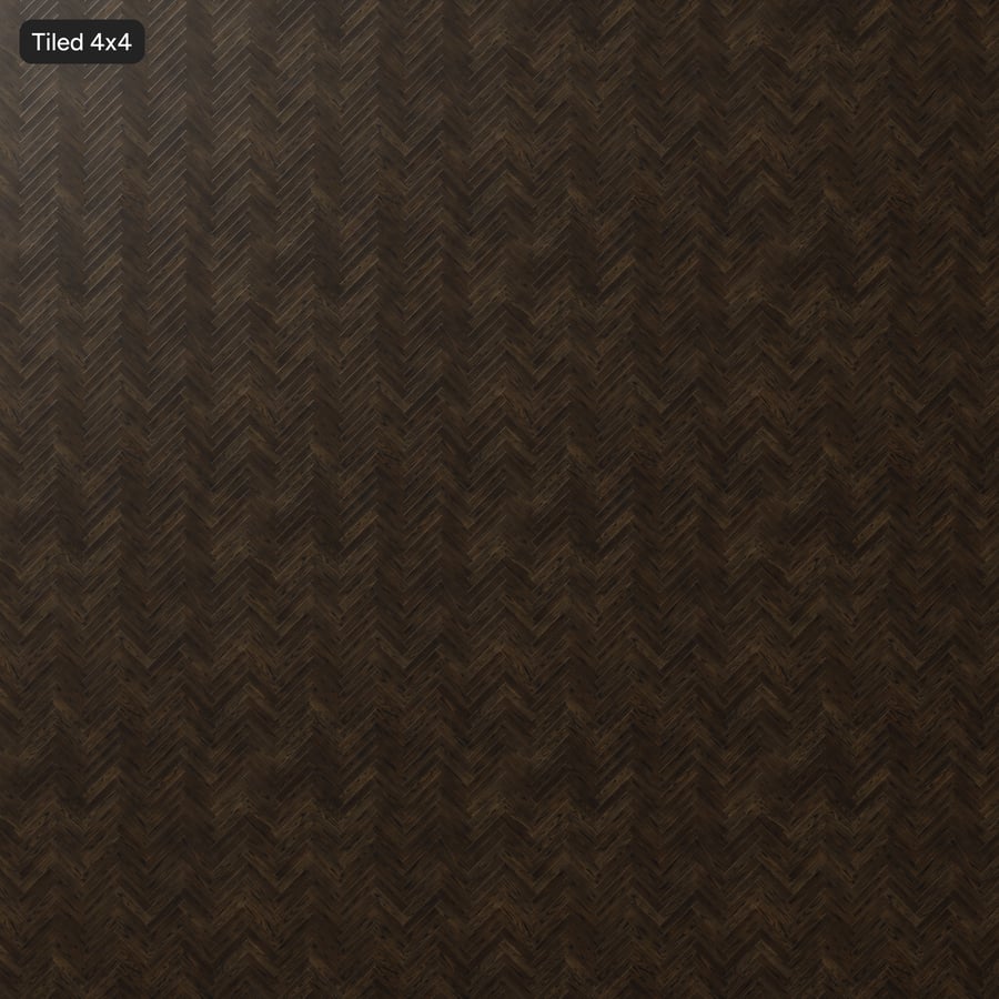 Herringbone Ash Wood Board Texture, Dark Brown