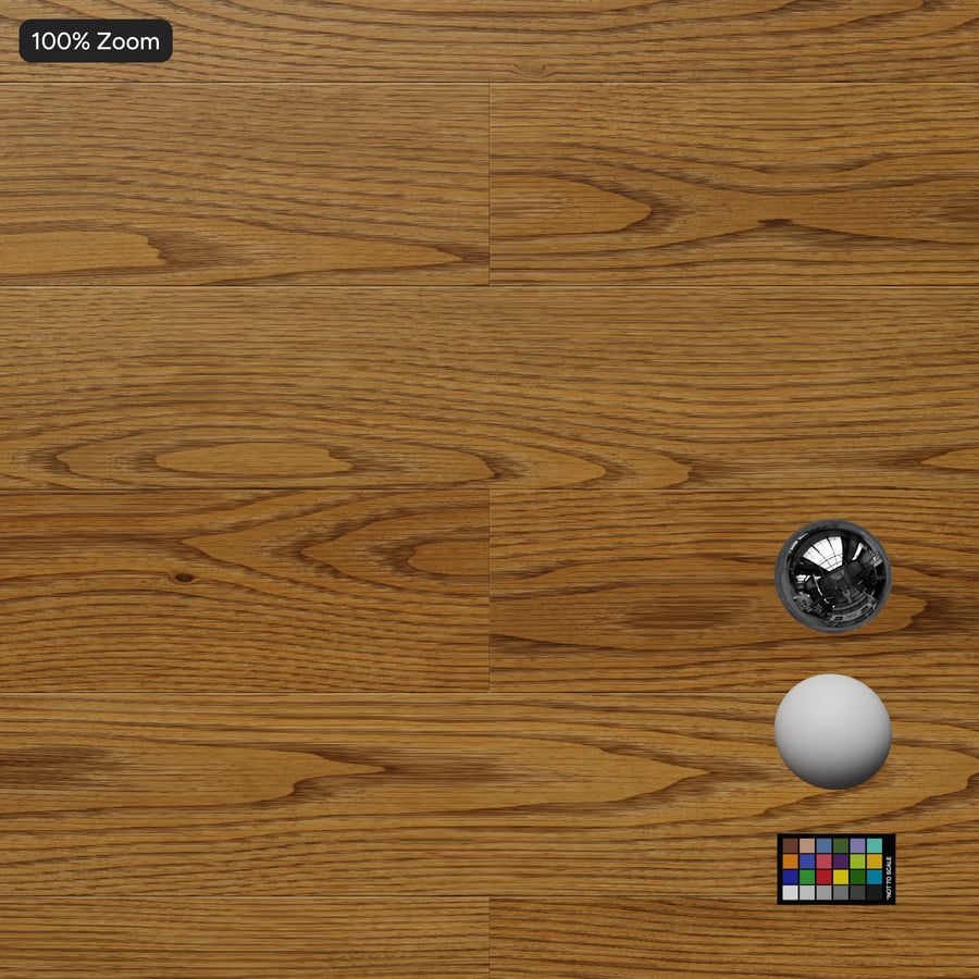 Oak Wood Board Texture