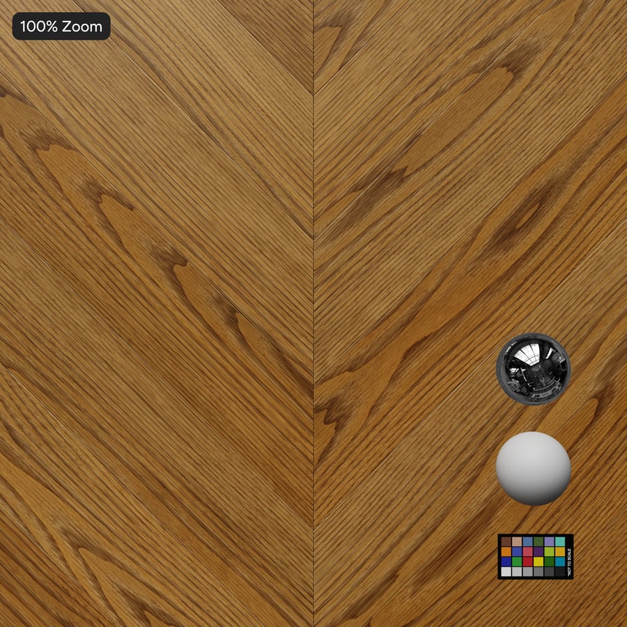 Chevron Oak Wood Board Texture
