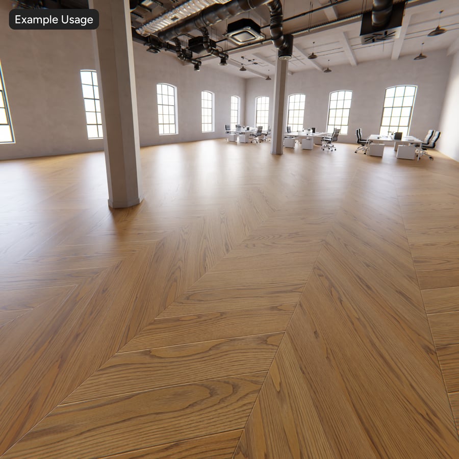 Chevron Oak Wood Board Texture