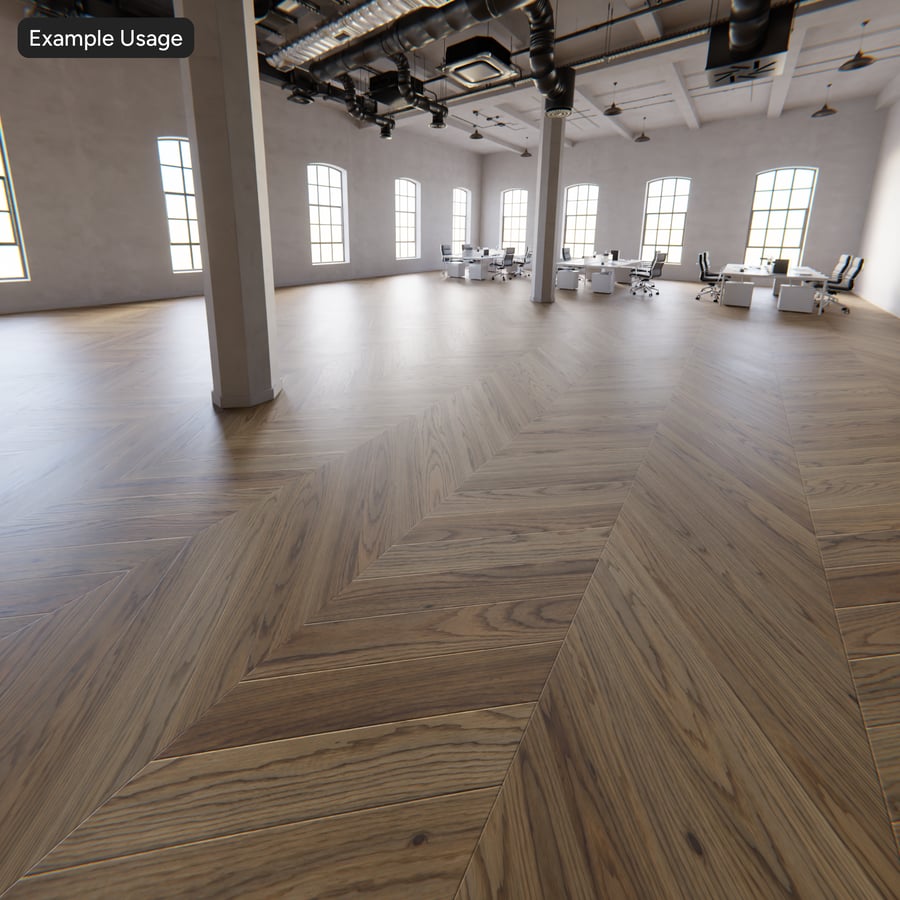 Chevron Oak Wood Board Texture