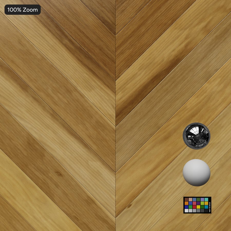 Chevron Poplar Wood Board Texture