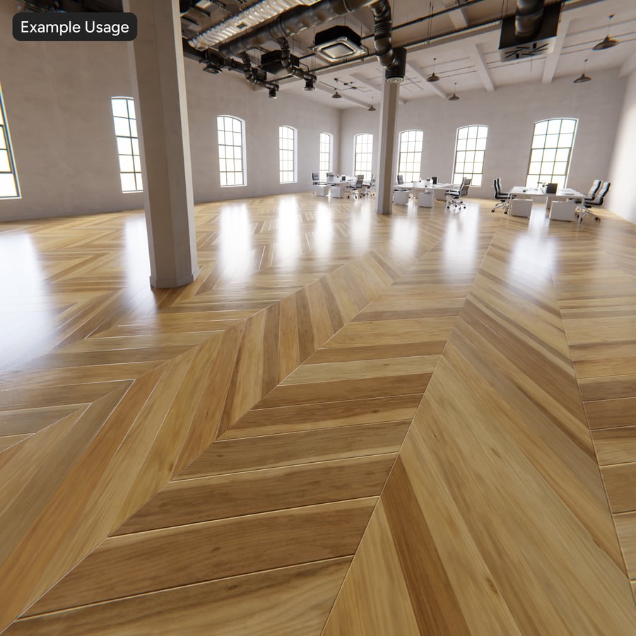 Chevron Poplar Wood Board Texture