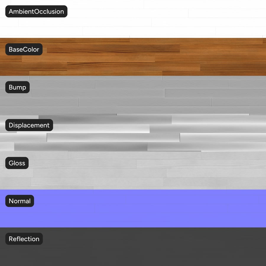 Teak Wood Board Texture