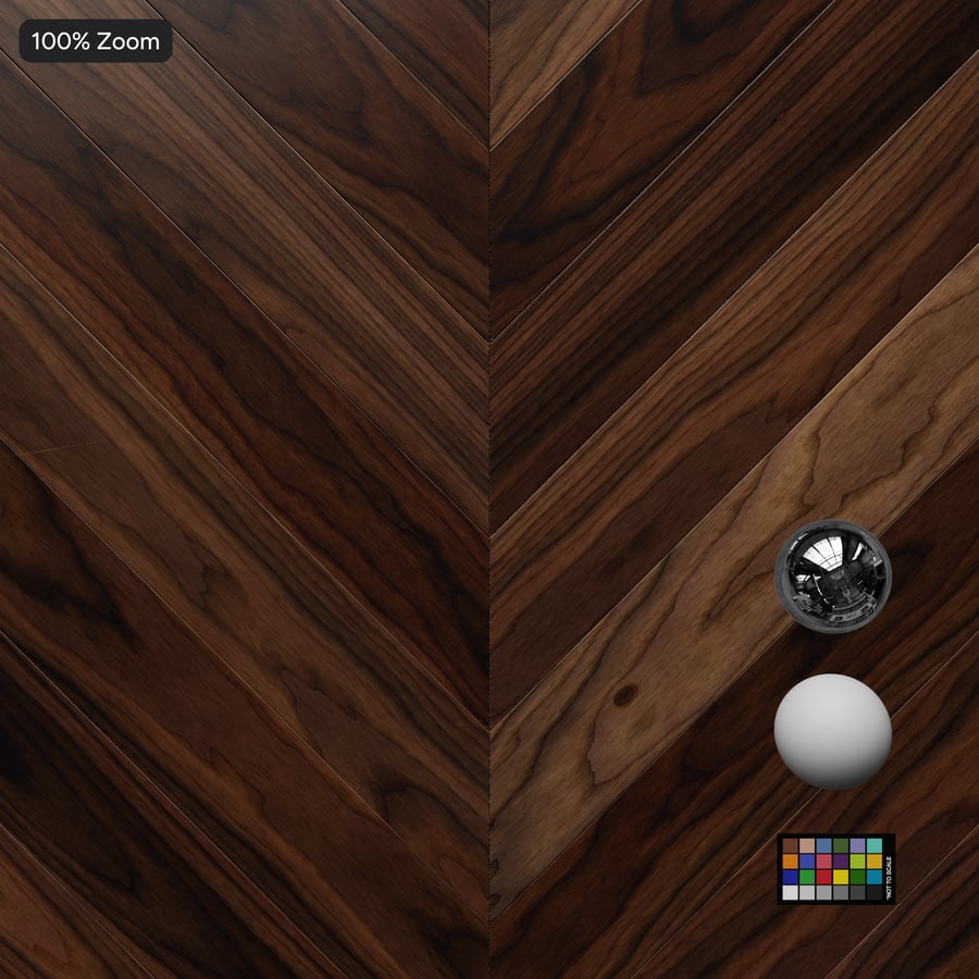 Текстура деревянной доски Chevron Walnut