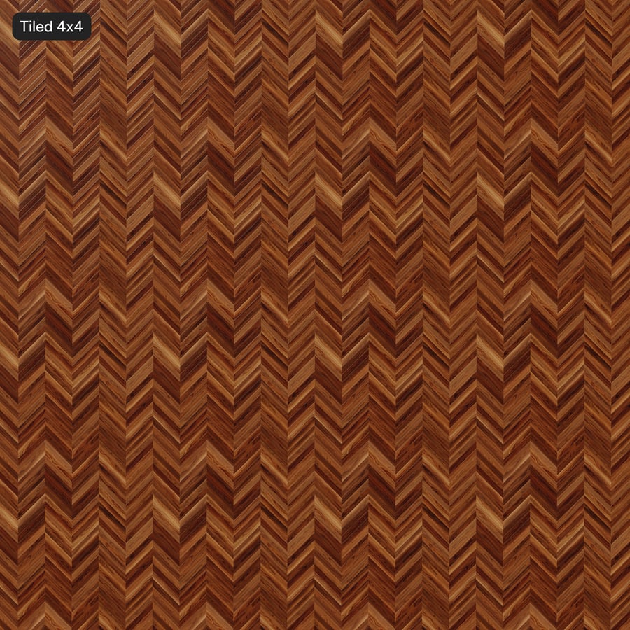 Chevron Walnut Wood Board Texture, Amber