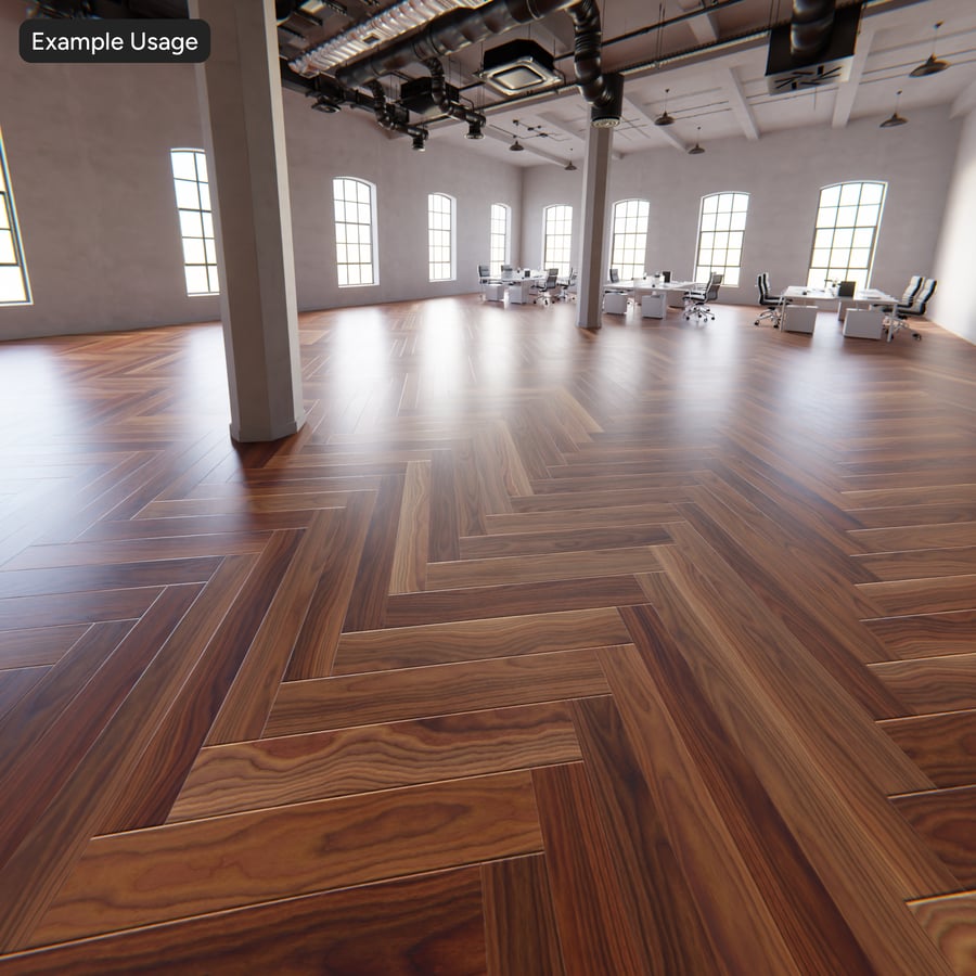 Visgraat Notenhout Structuur, Amber
