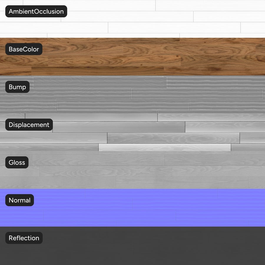 Walnut Wood Board Texture