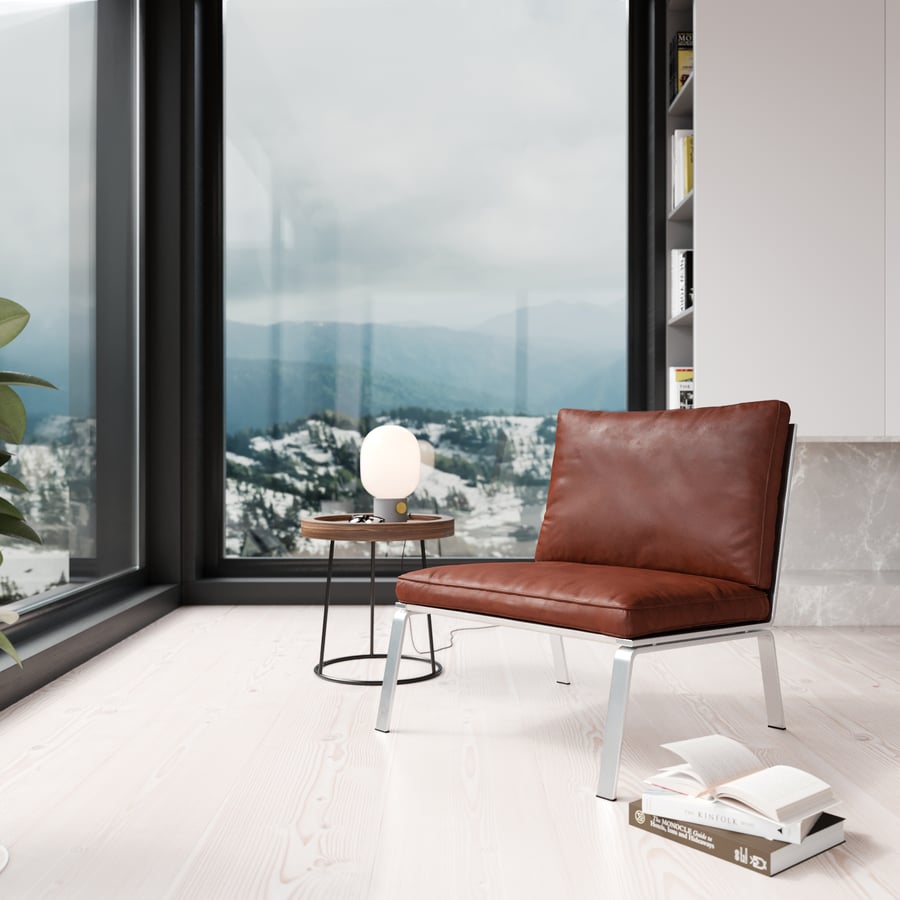 Replik Vigor Norr11 Sessel Modell, Rich Brown