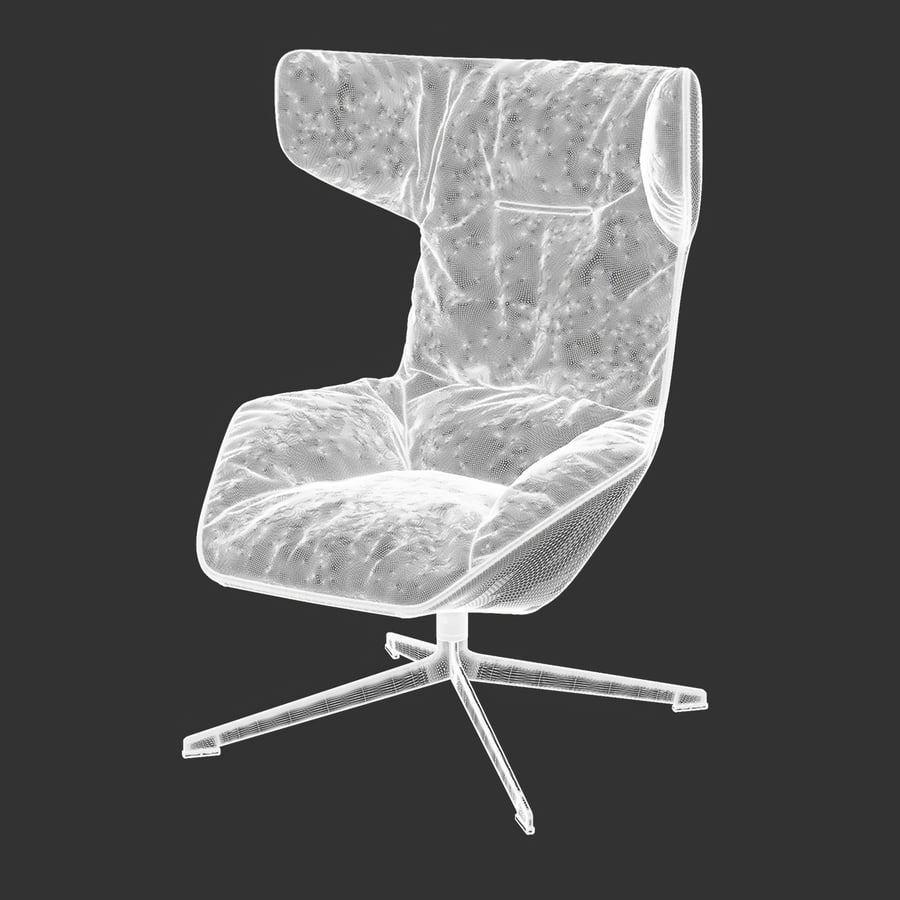 Replica Moroso Bravata For A Walk Modèle de fauteuil, rouge