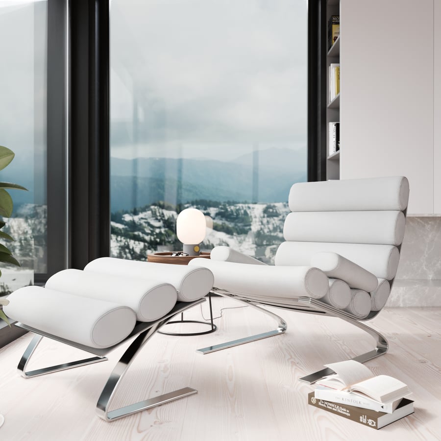 Replica Cor Bliss Fauteuil Model, Wit