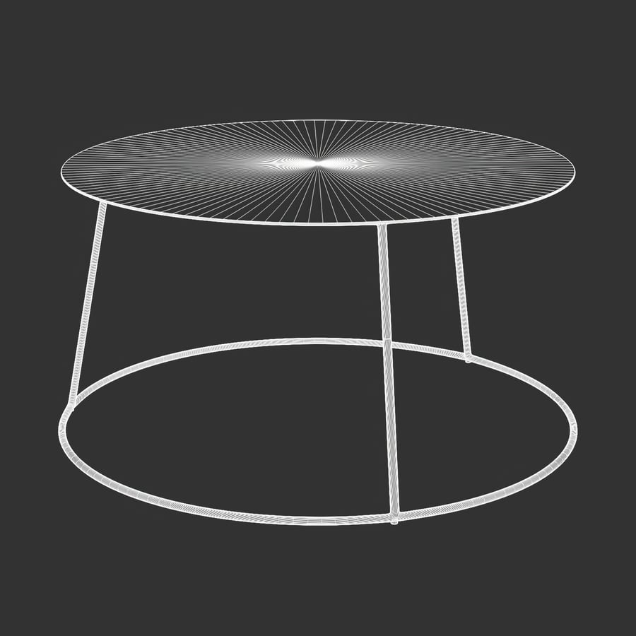 Replica Heerenhuis Rapture Coffee Table Model, černá