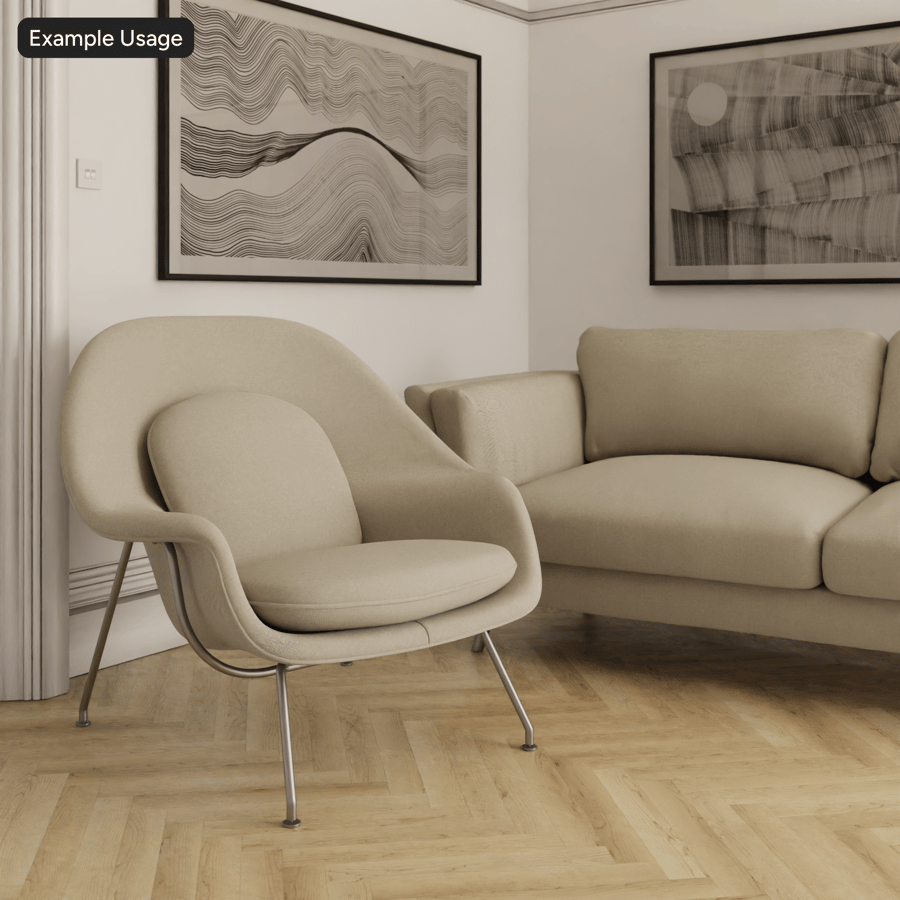 Tessuto da tappezzeria Hopsak a trama semplice, beige