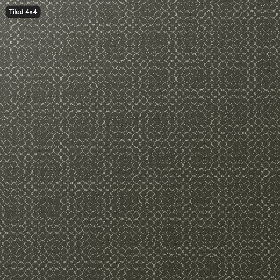 Tambourine Hallingdal Pattern Upholstery Fabric Texture, Darkest Green