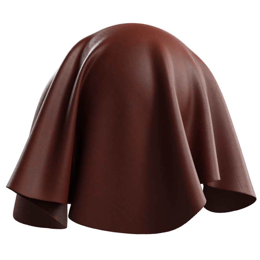 Smooth Faux Calf Leather Texture, Maroon Red