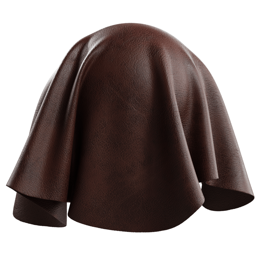 Faux Leather Texture, Dark Chocolate