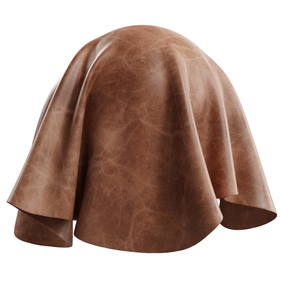 Vintage Leather Texture, Dusty Brown