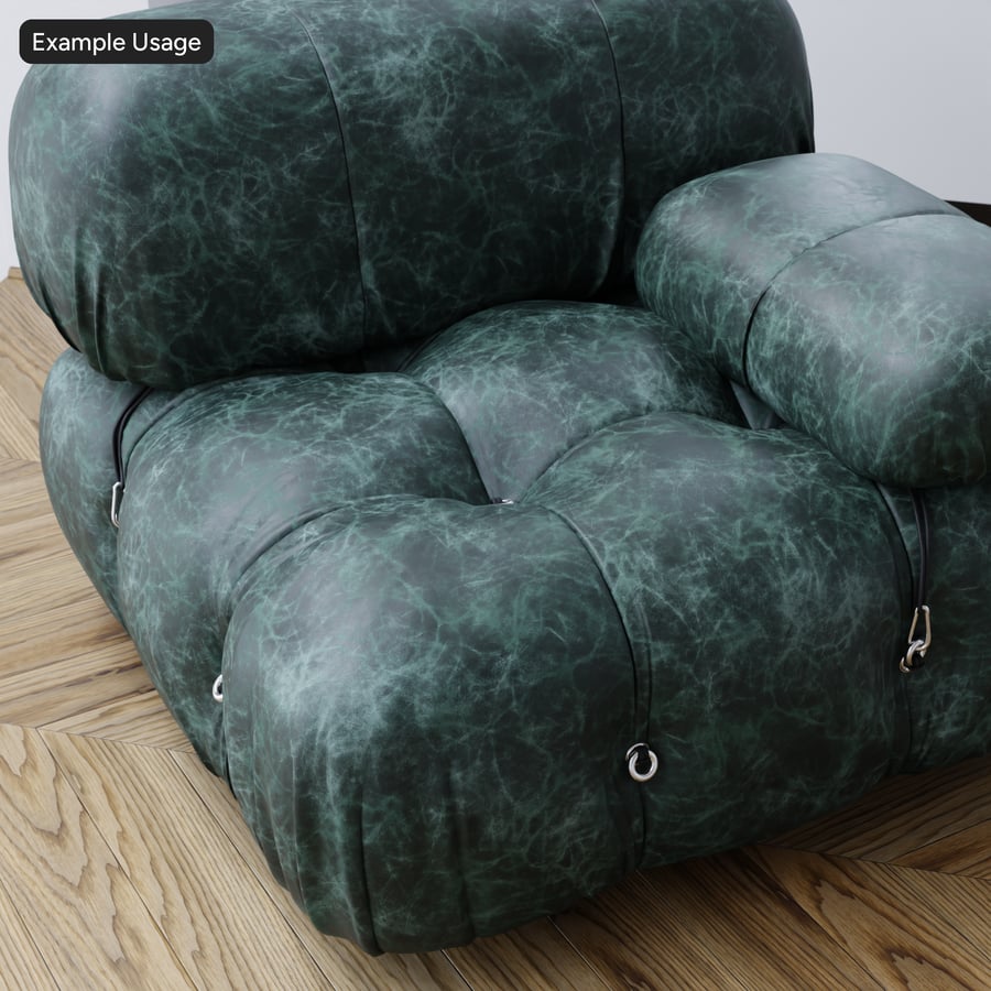 Fluweel Vintage Leer Textuur, Groen