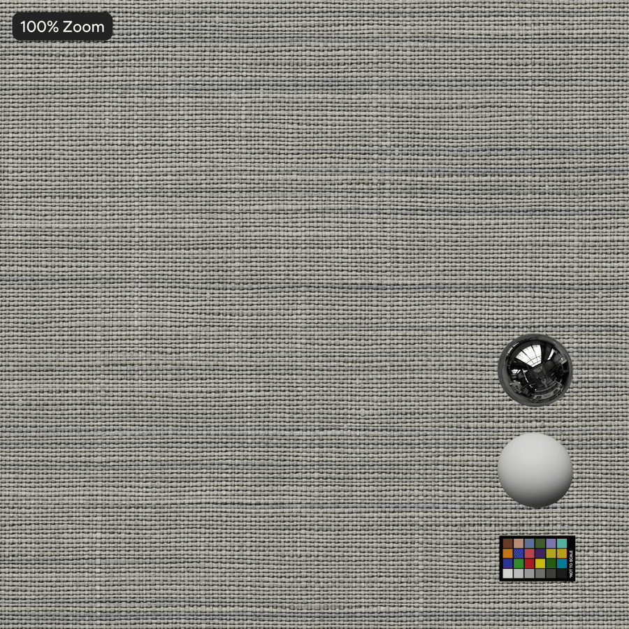 Leinwandbindung Canvas Möbelstoff Textur, Warm Grey