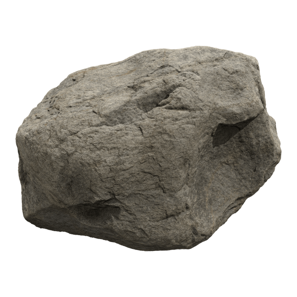 Modelo Cool Toned Divot Smooth Large Rock Boulder