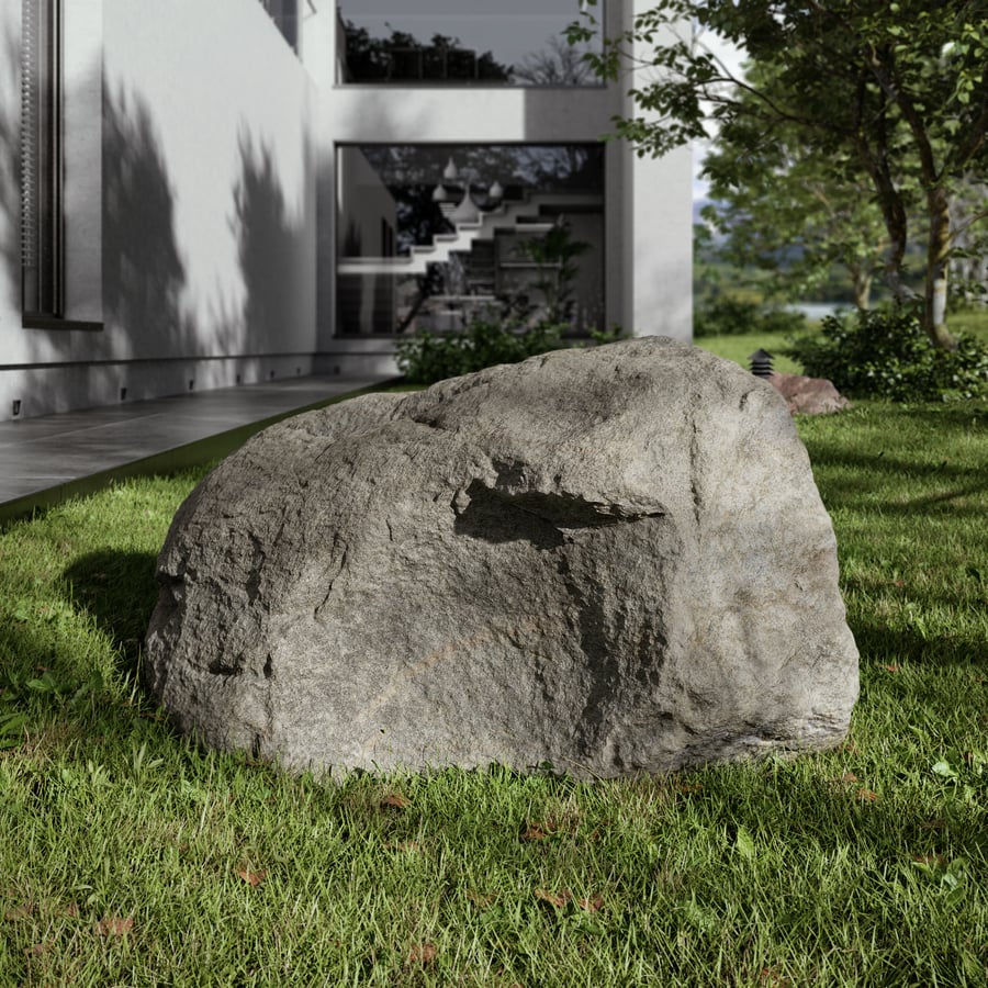 Modelo Cool Toned Divot Smooth Large Rock Boulder