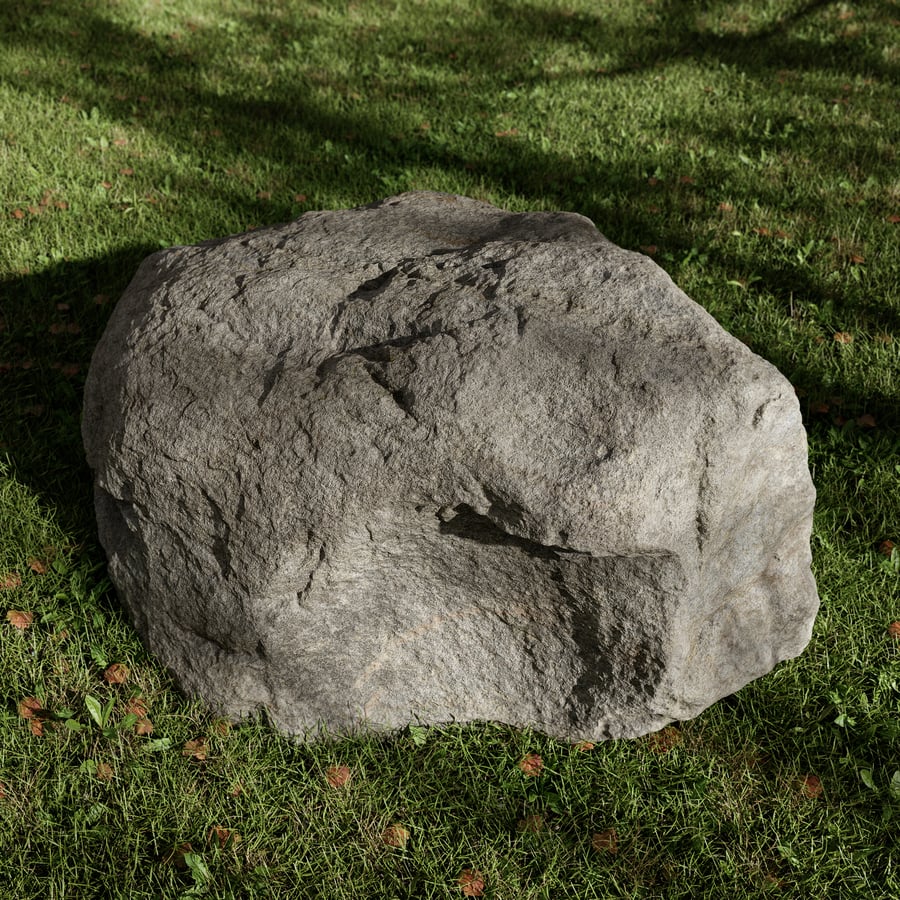 Modelo Cool Toned Divot Smooth Large Rock Boulder