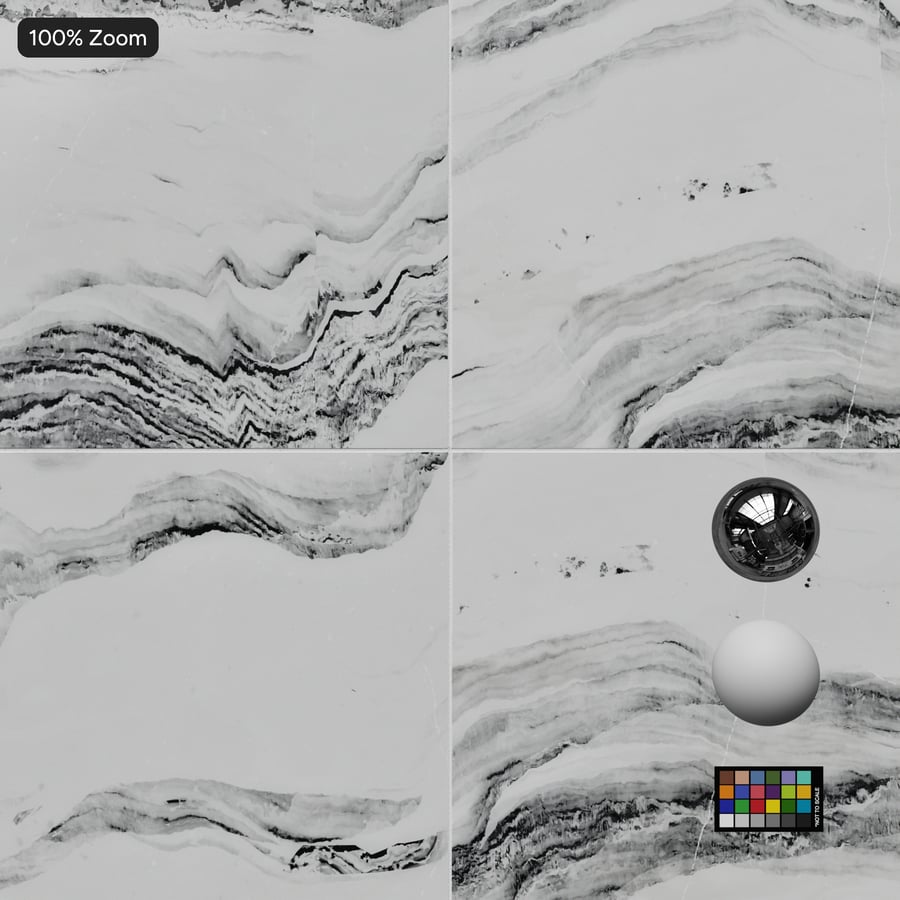 Rectangular Marble Matte Tile Texture, Cosmic White