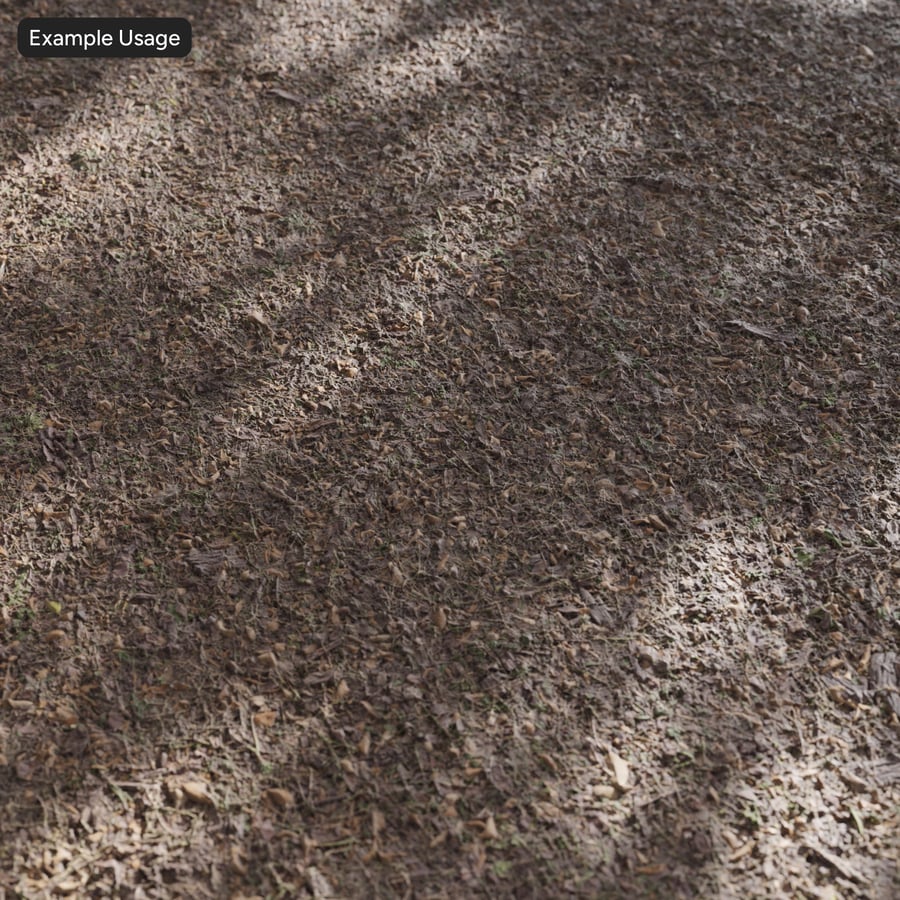 Weeds and Debris Forest Texture